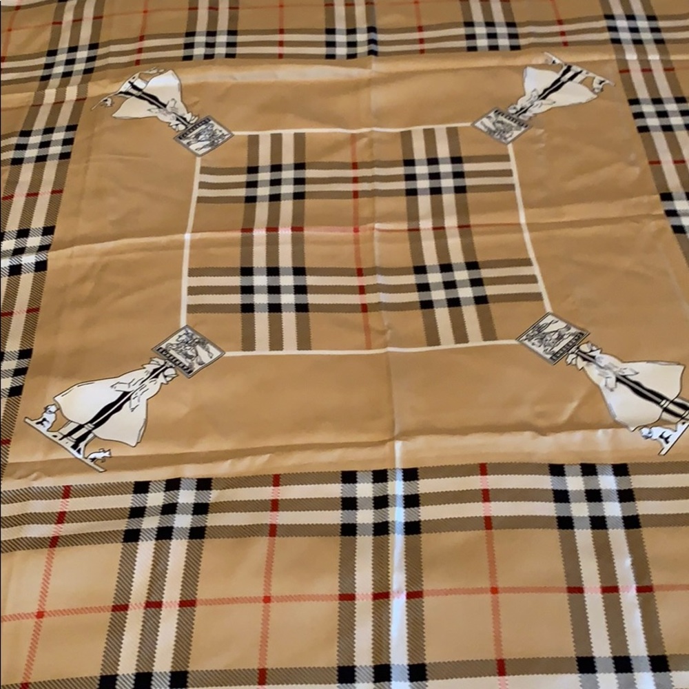 Burberry Silk Scarf - Picture 3 of 4